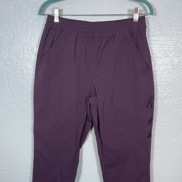 Duluth Trading Women 8 Purple AKHG Access Point Pull-On Slim Leg Pants Gorp - Picture 3 of 10